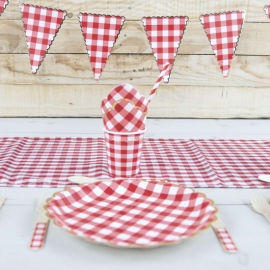 petites fourchettes en bois guinguette x 8 pièces ambiance