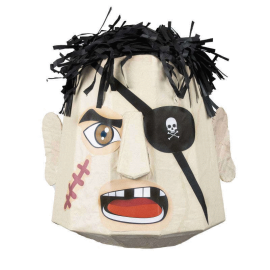 pinata vilain pirate brun