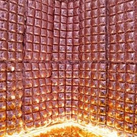 Rideau ballon aluminium rose gold
