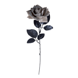Rose grise 42 cm pas cher