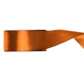 Ruban satin 25 mm Rouille