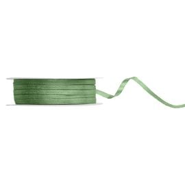 Ruban satin pas cher 3mm Vert Sauge