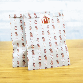 sachet papier vintage circus x25pcs ambiance