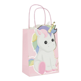 sacs papier - baby licorne - x4pcs