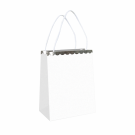 sacs papier - blanc - x4pcs 