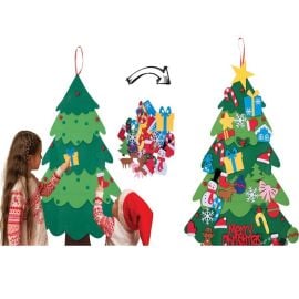 Calendrier de l'Avent en MDF - Modèles Père Noël et Bonhomme de Neige - Disponible sur Badaboum