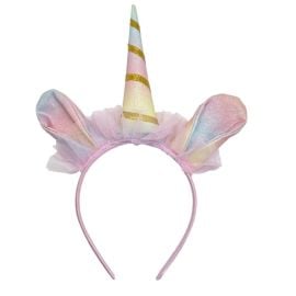 Serre-tête licorne pastel