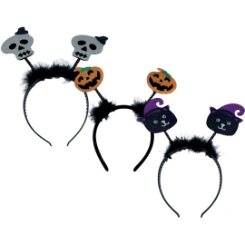 serre-tête halloween à paillettes modèle aléatoire