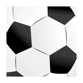 serviettes - 33x33 cm - football 
