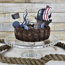 set de 6 decoration pirate ambiance