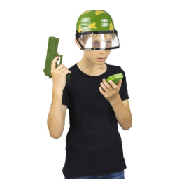 set militaire enfant x4pcs ambiance