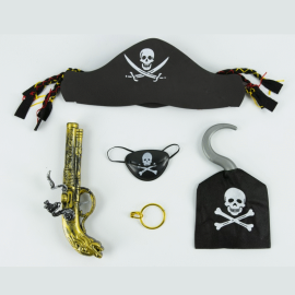 déguisement set pirate enfant x5pcs