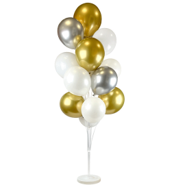 Support acrylique pour 12 ballons 135cm