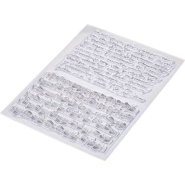 Tampon Transparent Theme Musique 
