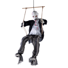 Zombie sur balançoire lumineux pas cher