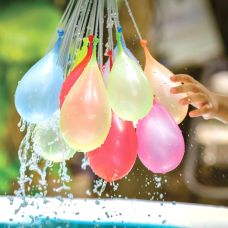Paquet De 100 Ballons Bombes à Eau En Latex - Forme Boulet De Canon, Noir, Pour Fête D'été, Jardin, Anniversaire - 12