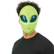 Masque Déguisement Extra-Terrestre - Vert 