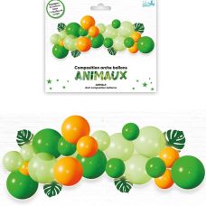 Ballon Aluminium Hippopotame 61 Cm Happium - Pour Hélium Ou Air | Décoration Fête Anniversaire Enfant, Thème Safari - 9