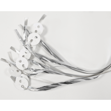 Fil Métal Argenté BOLDUC 5mm X 250m - Pour Artisanat, Décoration, Bijoux, Emballage