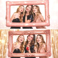 Cadre Gonflable Aluminium rose gold - Decor Photobooth pas cher ...