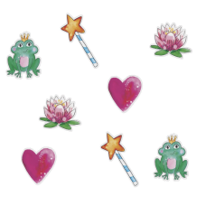 8PCS Centre De Table Princesse Nid D'Abeille - Décoration Anniversaire Fille Thème Princesse Cartoon