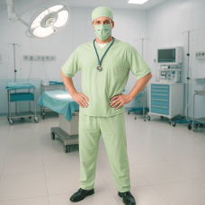Déguisement docteur homme adulte avec blouse TU