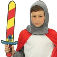 Épée de Chevalier pour Déguisement Médiéval 34 cm
