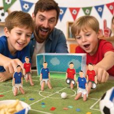 Kit Finger Soccer – Jeu De Football à Doigts Portable, Matériau ABS, 14 Cm, Cadeau Enfant