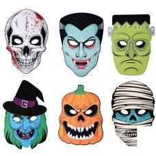 Lot De 5 Masques En Feutre JOJOZEER - Déguisement Enfant Pour Anniversaire, Halloween, Cosplay