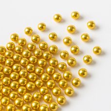 Lot De 10 Perles Ajourées Boules Filigrane Doré 6mm - Preciosa - Fabriqué En France - Neuf