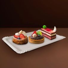 Dart - 5 Plats DE Service Carton 24X33CM Jaune
