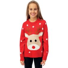 Pull Polaire Asda George Noël Avec Motif Renne - Pour Fille 3-6 Mois, Neuf Avec étiquette