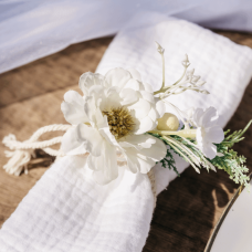 Rond De Serviette En Métal, 12 Pièces Anneau De Serviette En Métal