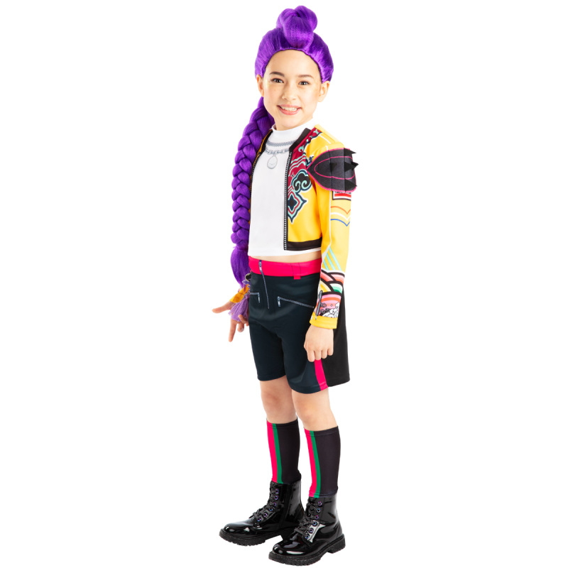 Déguisement enfant classique Netflix Rumi Gold K-Pop Taille 11-13 ans Déguisement enfant classique Netflix Rumi Gold K-Pop Taille 11-13 ans