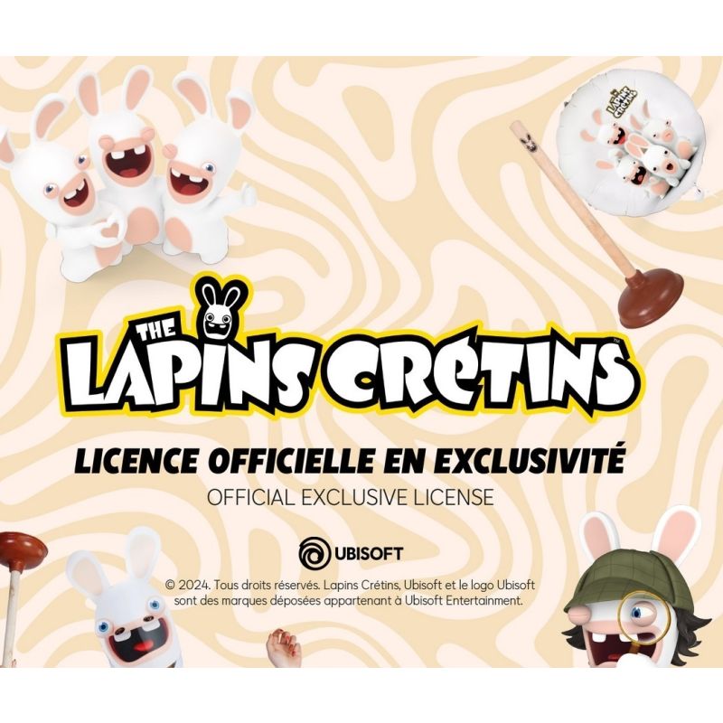 Jeu De Société Dobble Lapins Crétins | Version étendue Avec 4 Personnages En Plus | Complet, Pour 2 à 4 Joueurs