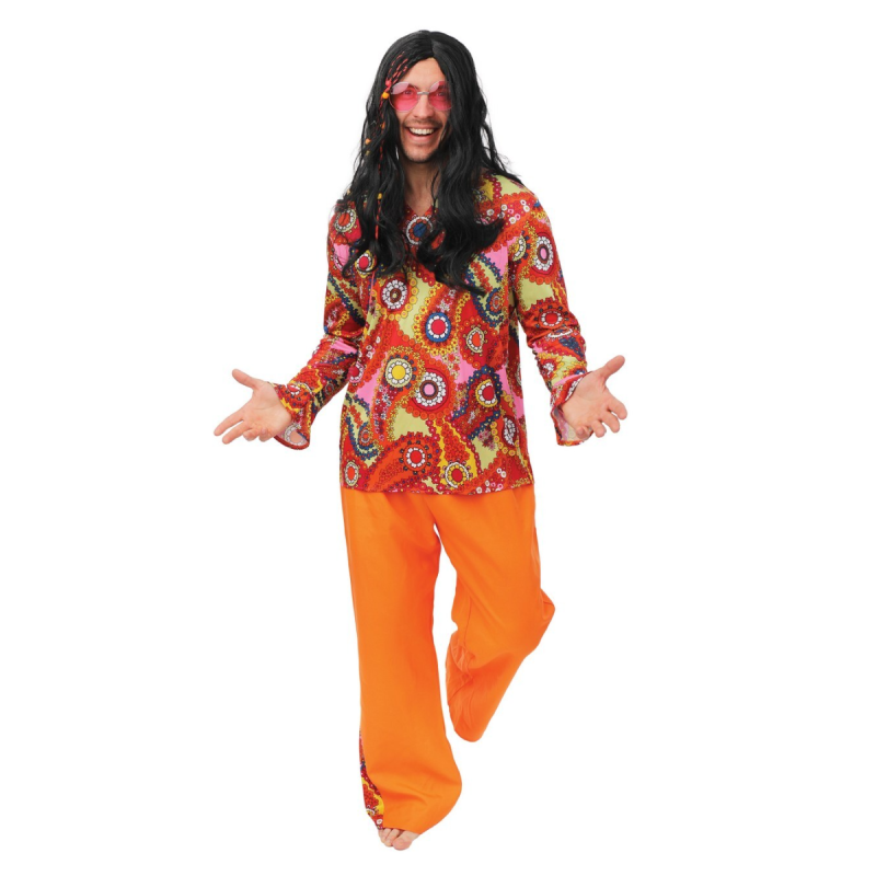 Costume Disco des années 60 et 70 pour femmes et hommes, Costume Hippie Costume Disco des années 60 et 70 pour femmes et hommes, Costume Hippie