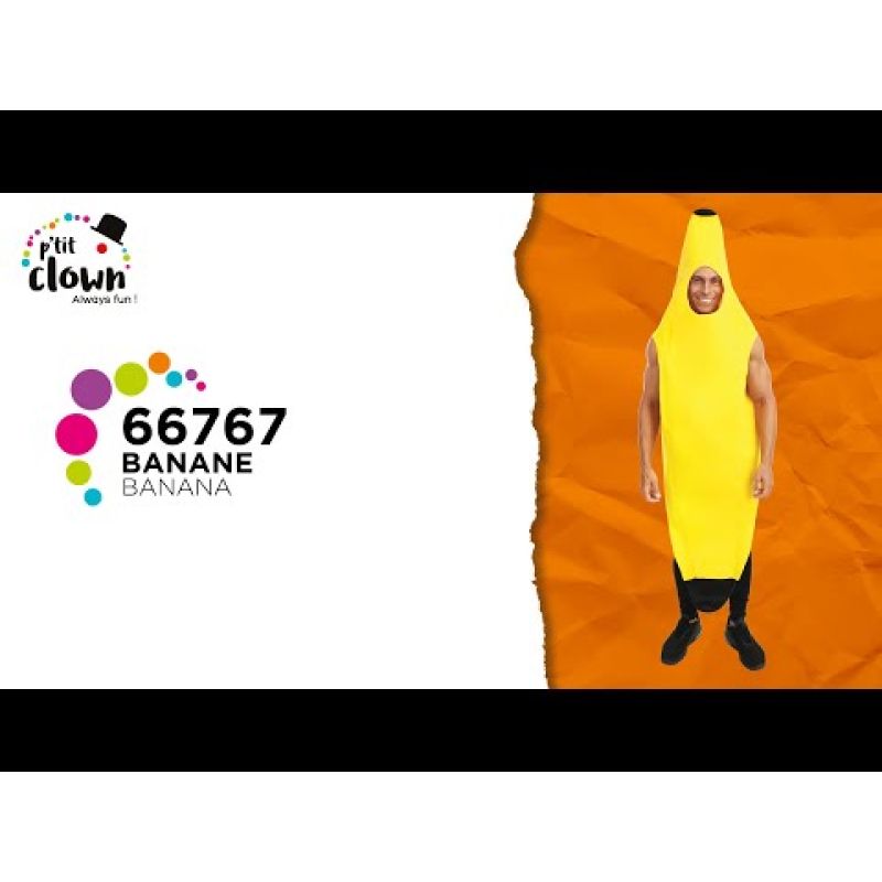 Protège-jambes Banane Aria – Jaune, Taille Standard – Absolument Ridicule !