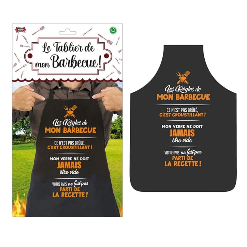 Tablier Barbecue Napoléon Humoristique - Cadeau Idéal Pour Fans De Grillades Avec Humour