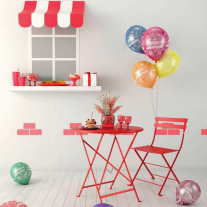 Ballon Aluminium Fusée - accessoire anniversaire pas cher - Badaboum