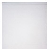 Nappe rectangulaire blanche 180x300cm, nappe traiteur pas cher