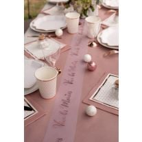 Centre de table lettre Joyeux Anniversaire rose gold REF/7590