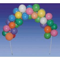 Petit ballon gonflable nacré blanc 12cm, ballons pas cher - Badaboum