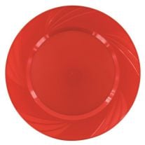 Assiette Minéral Plastique Réutilisable Premium Blanc 20cm - Polydis