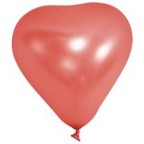 Ballons - Coeur Rouge et Noir - Lot de 9 - O'SugarArt