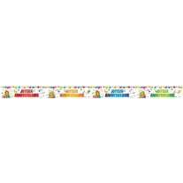 Guirlande Joyeux Anniversaire Multicolore 185 cm - decoration pas cher -  Badaboum