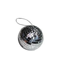 Boule Disco 10cm x2pcs, accessoire de fetes pas cher - Badaboum