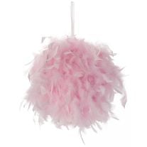 2 Boules pompons papier de soie Fuchsia 40 et 50 cm, decoration mariage -  Badaboum