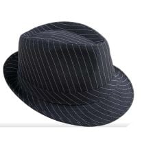 Chapeau adulte Borsalino Noir REF/34760 (Accessoire déguisement)