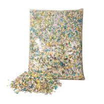 Bouteille Canon a Confettis Papier 16 cm Or - accessoire de fêtes