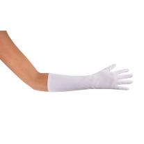 Gants Longs Blancs 60 cm - accessoires